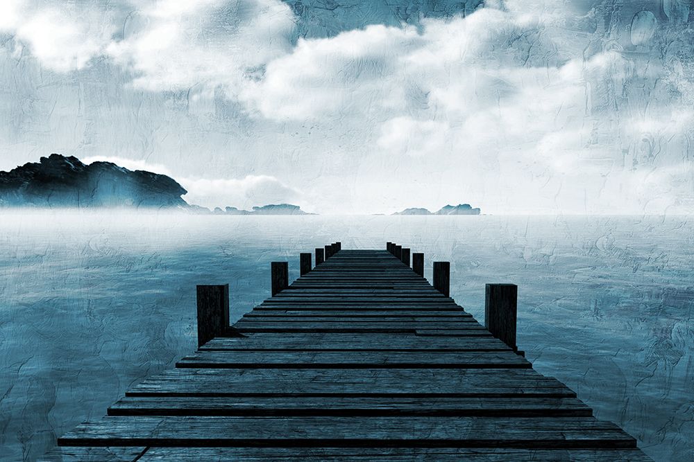 Blue Sea art print by Kimberly Allen for $57.95 CAD