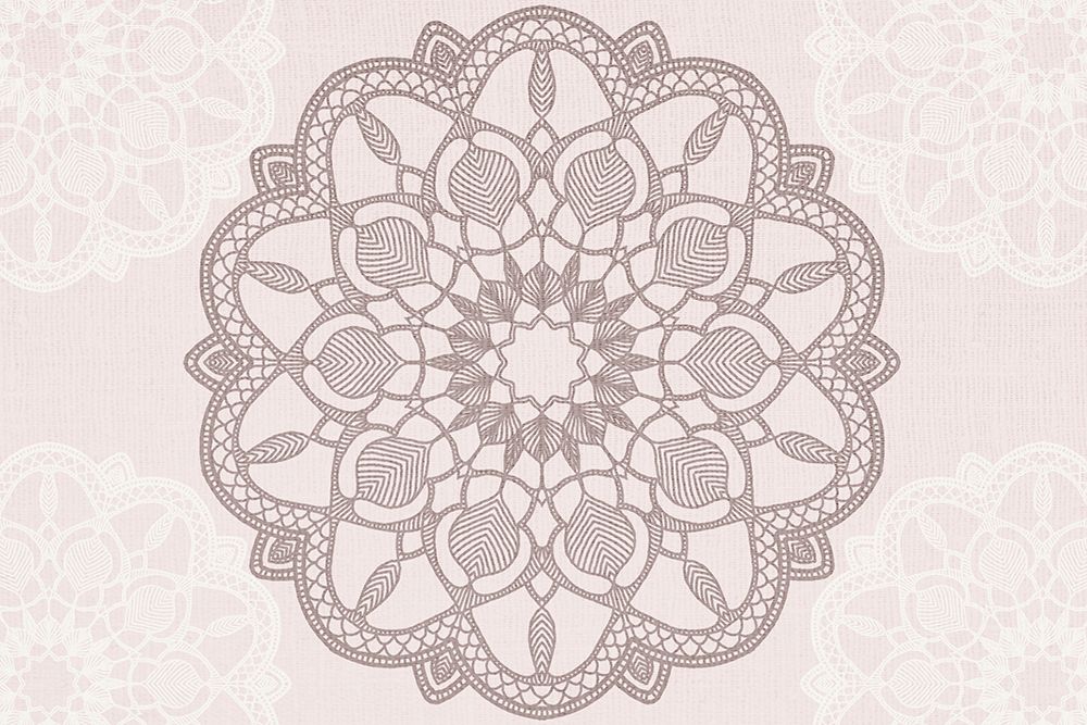 Rose Mandala art print by Kimberly Allen for $57.95 CAD