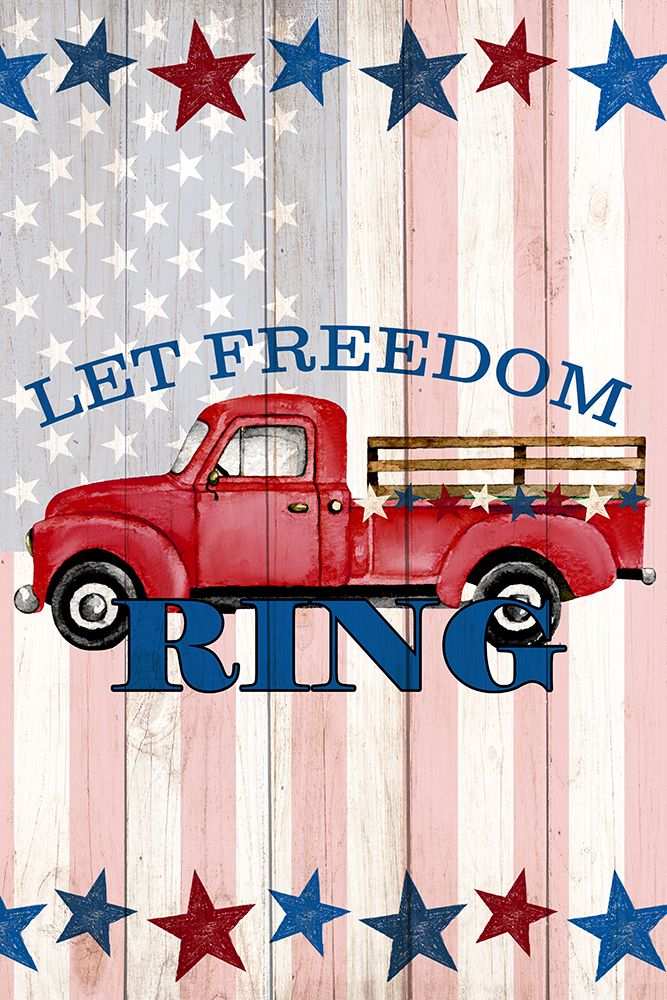 Freedom Ring art print by Kimberly Allen for $57.95 CAD