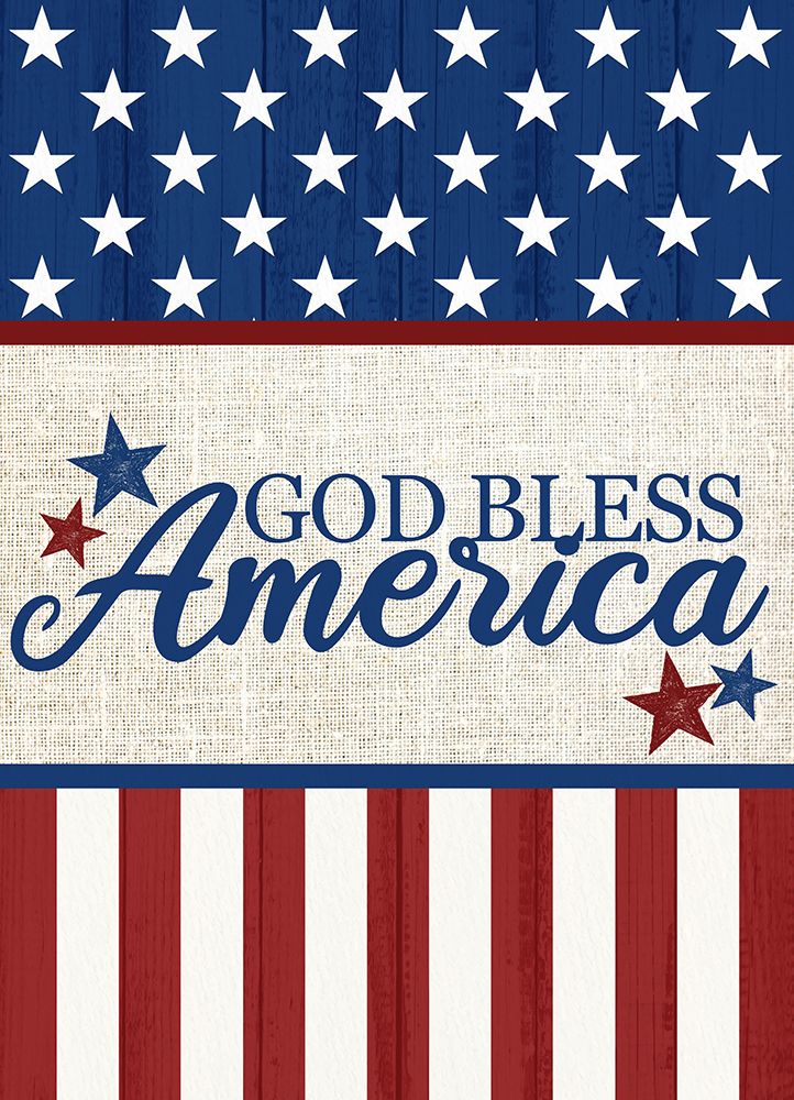 God Bless art print by Kimberly Allen for $57.95 CAD