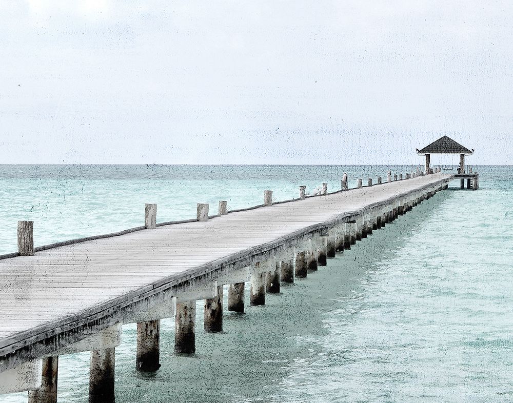 White Pier art print by Kimberly Allen for $57.95 CAD