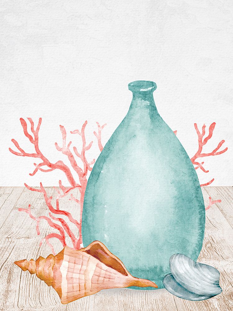 Sea Glass Shells 2 art print by Kimberly Allen for $57.95 CAD