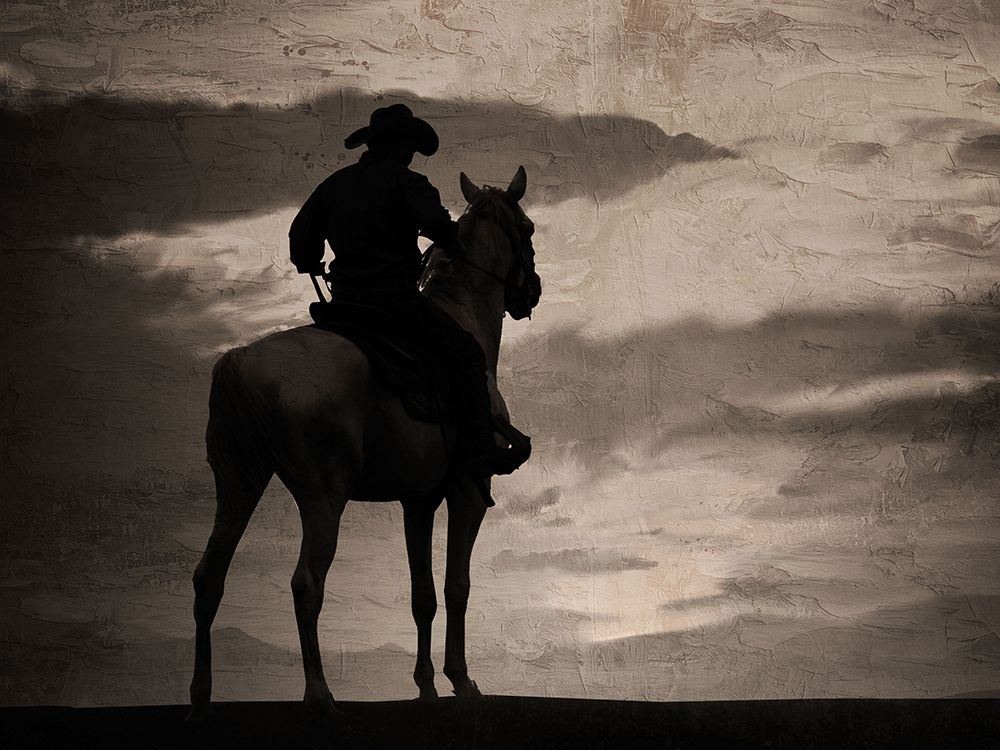 Cowboy Ride art print by Kimberly Allen for $57.95 CAD