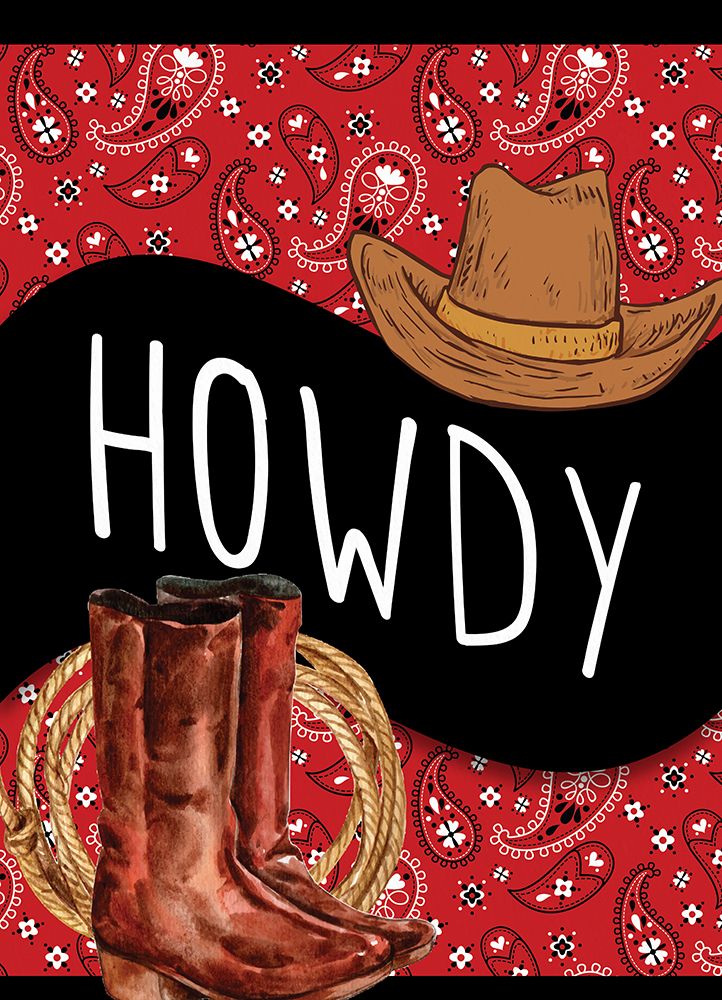 Howdy art print by Kimberly Allen for $57.95 CAD