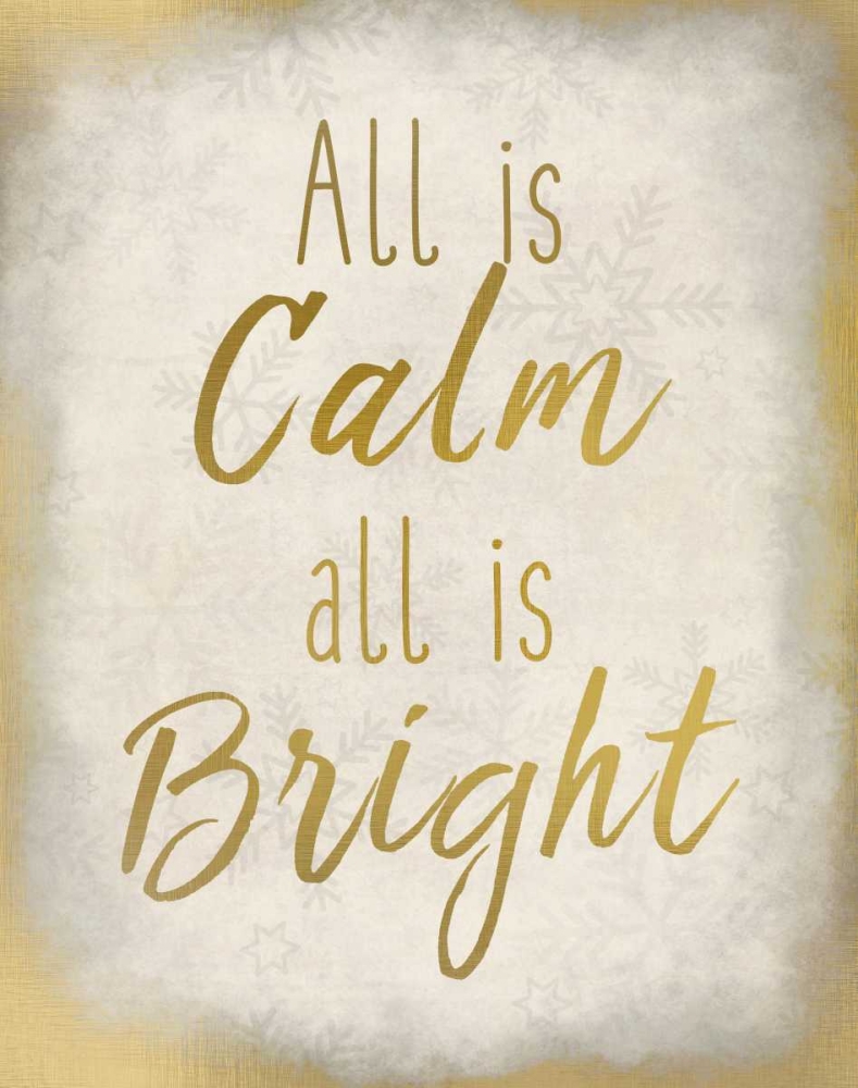 All Is Calm art print by Kimberly Allen for $57.95 CAD