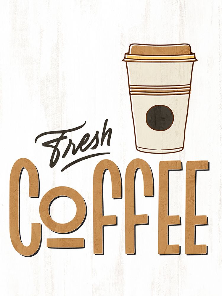 Fresh Coffee 1 art print by Kimberly Allen for $57.95 CAD