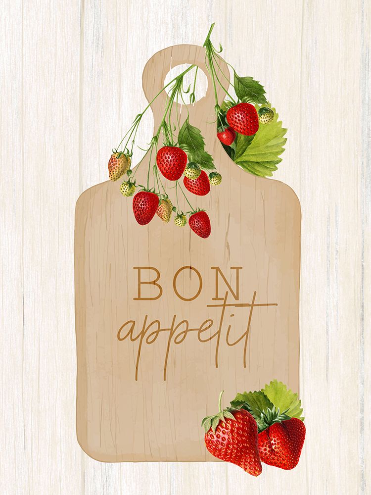 Strawberry Kitchen 2 art print by Kimberly Allen for $57.95 CAD