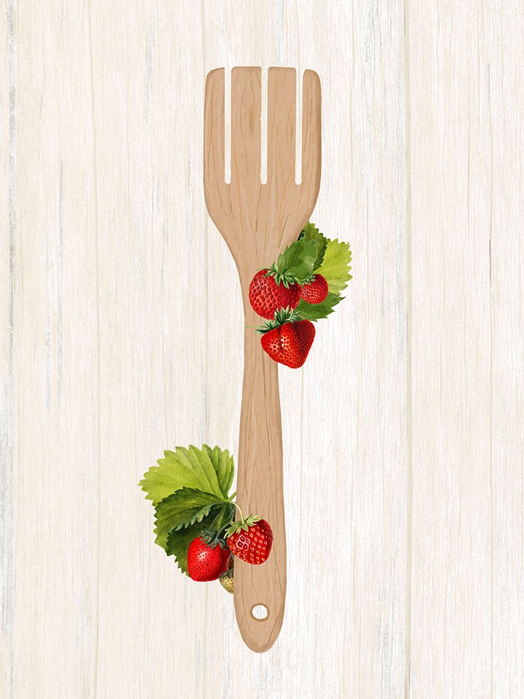 Strawberry Kitchen 3 art print by Kimberly Allen for $57.95 CAD
