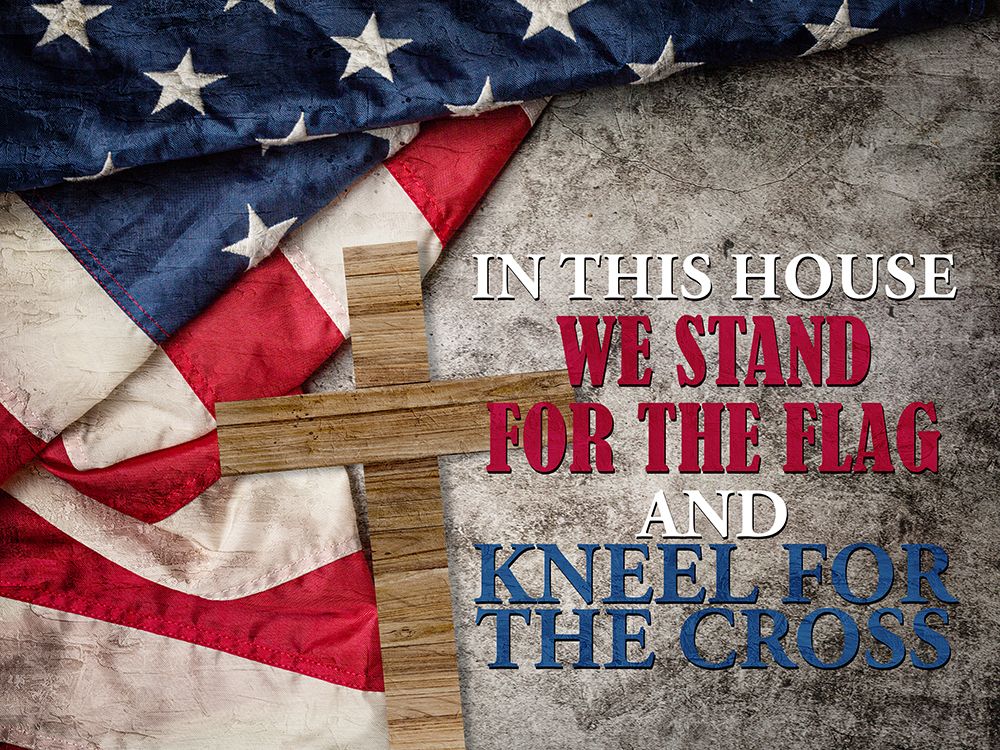 Kneel For The Cross art print by Kimberly Allen for $57.95 CAD