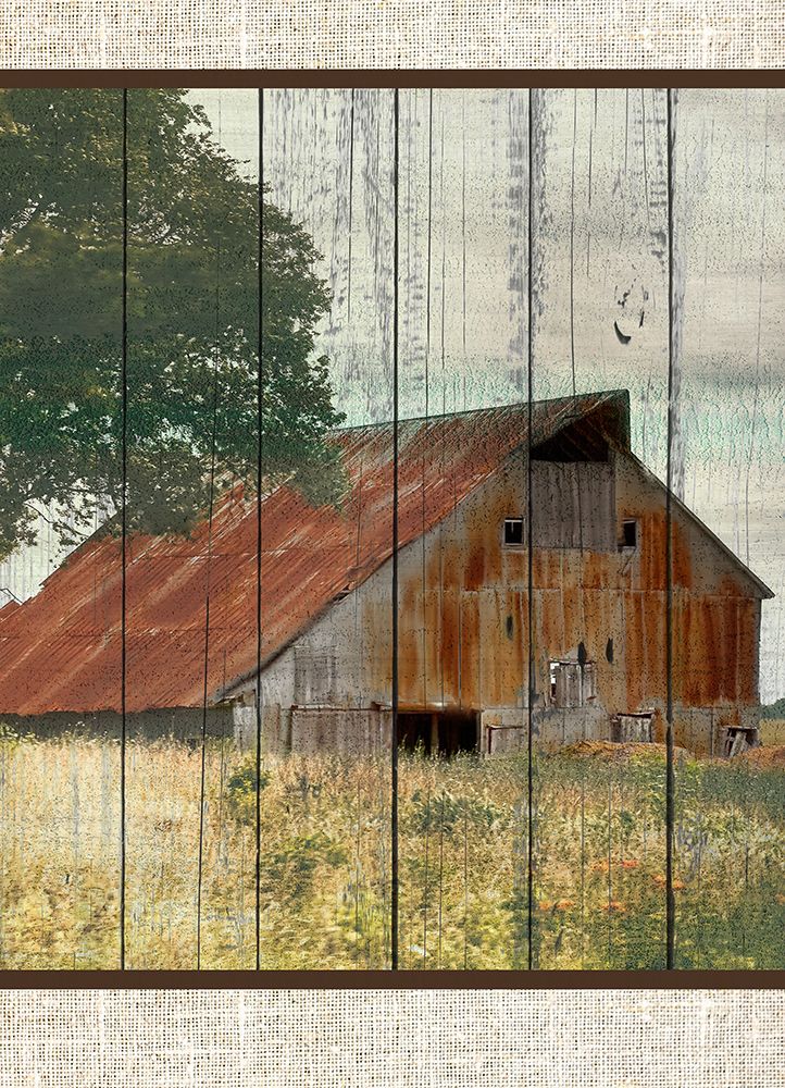 Farmhouse Barn art print by Kimberly Allen for $57.95 CAD