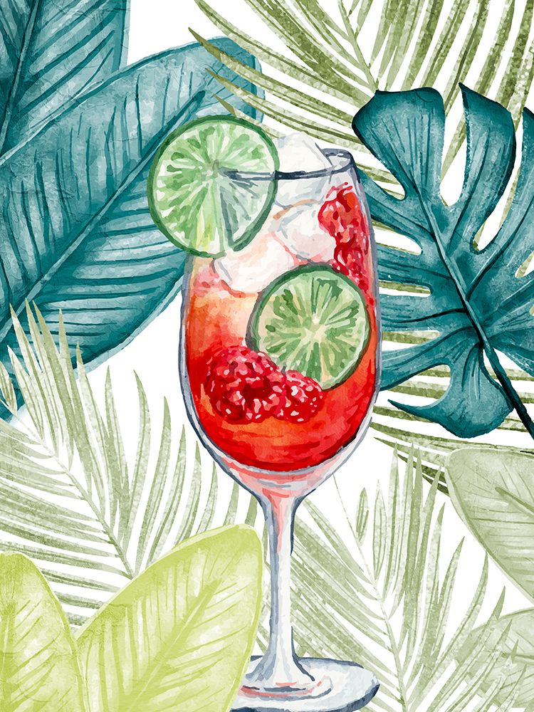 Cocktail Palms 2 art print by Kimberly Allen for $57.95 CAD