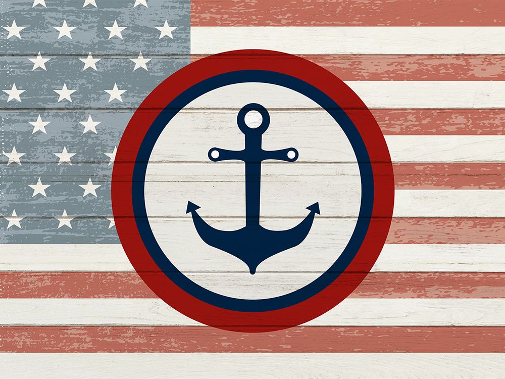 Nautical Flag 1 art print by Kimberly Allen for $57.95 CAD