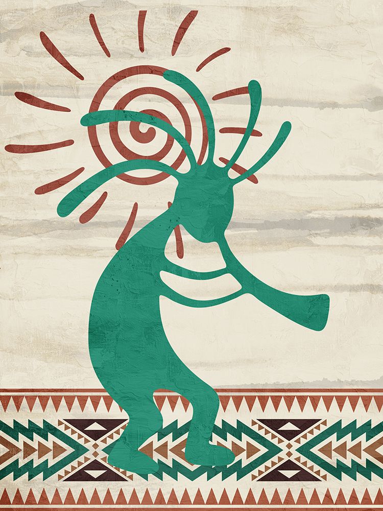 Kokopelli Dance art print by Kimberly Allen for $57.95 CAD