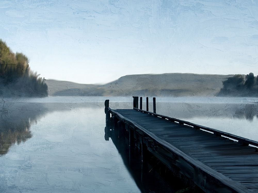 Lake Blues art print by Kimberly Allen for $57.95 CAD