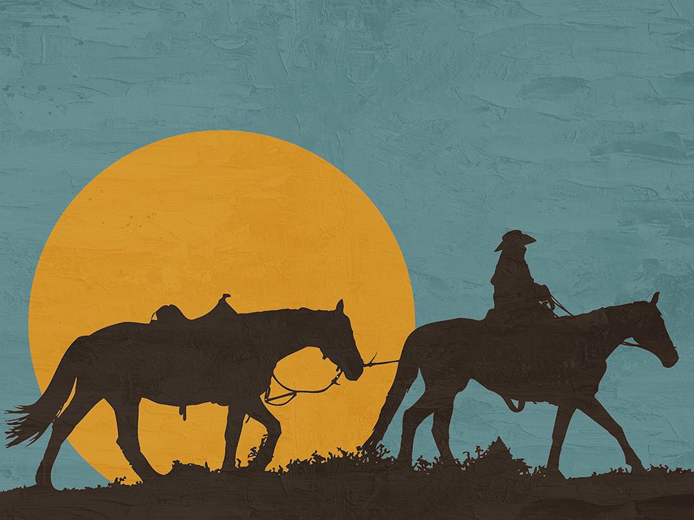 Sunset Ride 1 art print by Kimberly Allen for $57.95 CAD