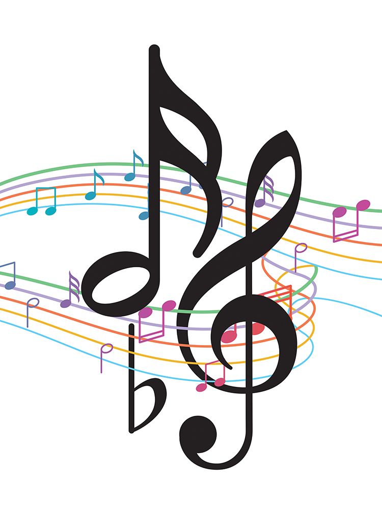 Colorful Notes 2 art print by Kimberly Allen for $57.95 CAD