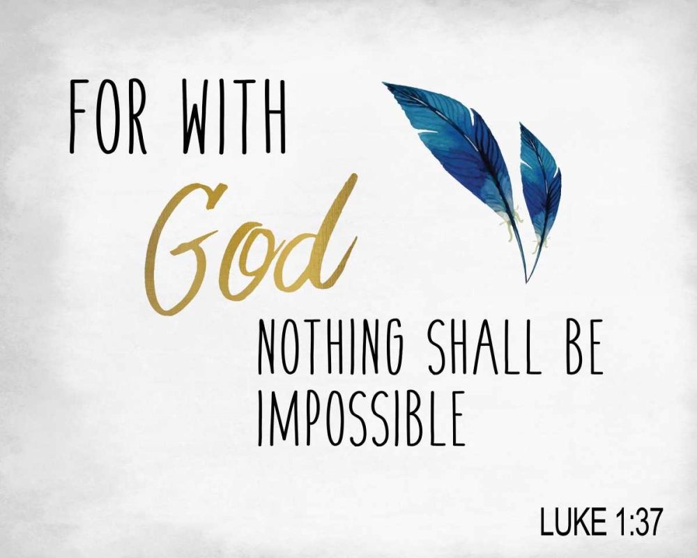 For With God art print by Kimberly Allen for $57.95 CAD