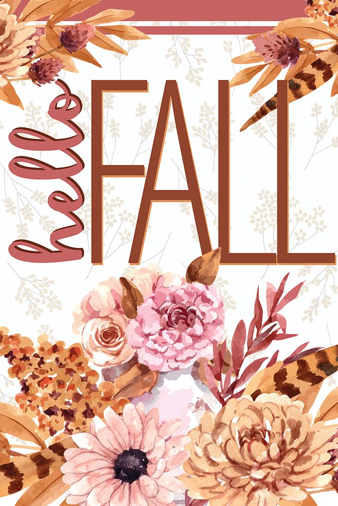 Hello Fall art print by Kimberly Allen for $57.95 CAD