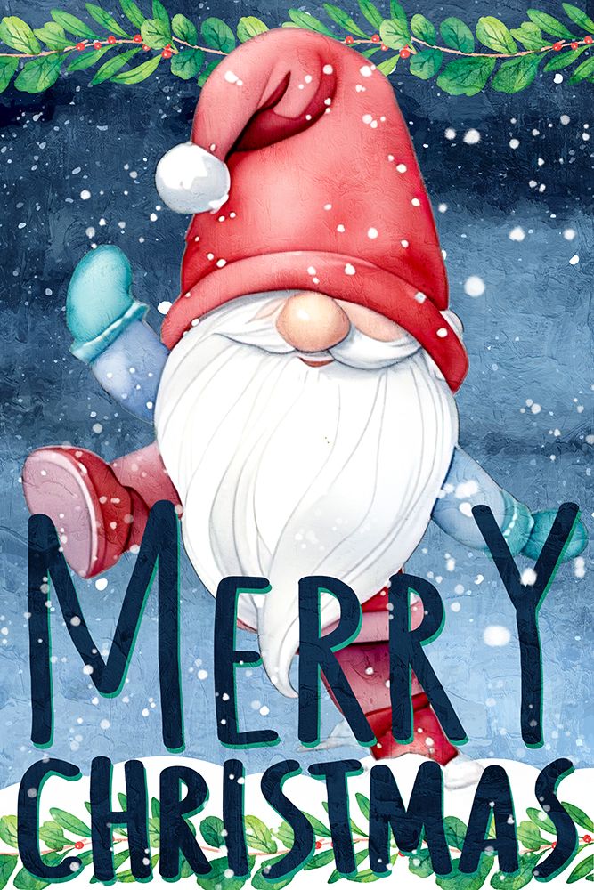 Snow Gnome art print by Kimberly Allen for $57.95 CAD