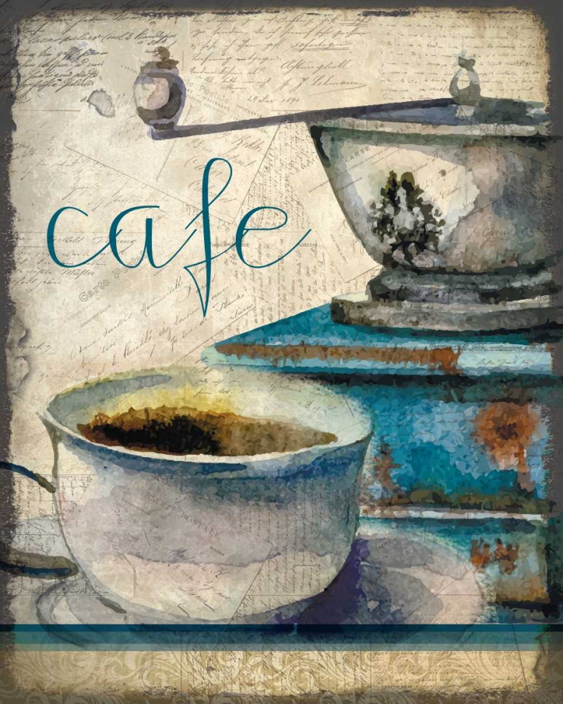 Cafe Latte 1 art print by Kimberly Allen for $57.95 CAD