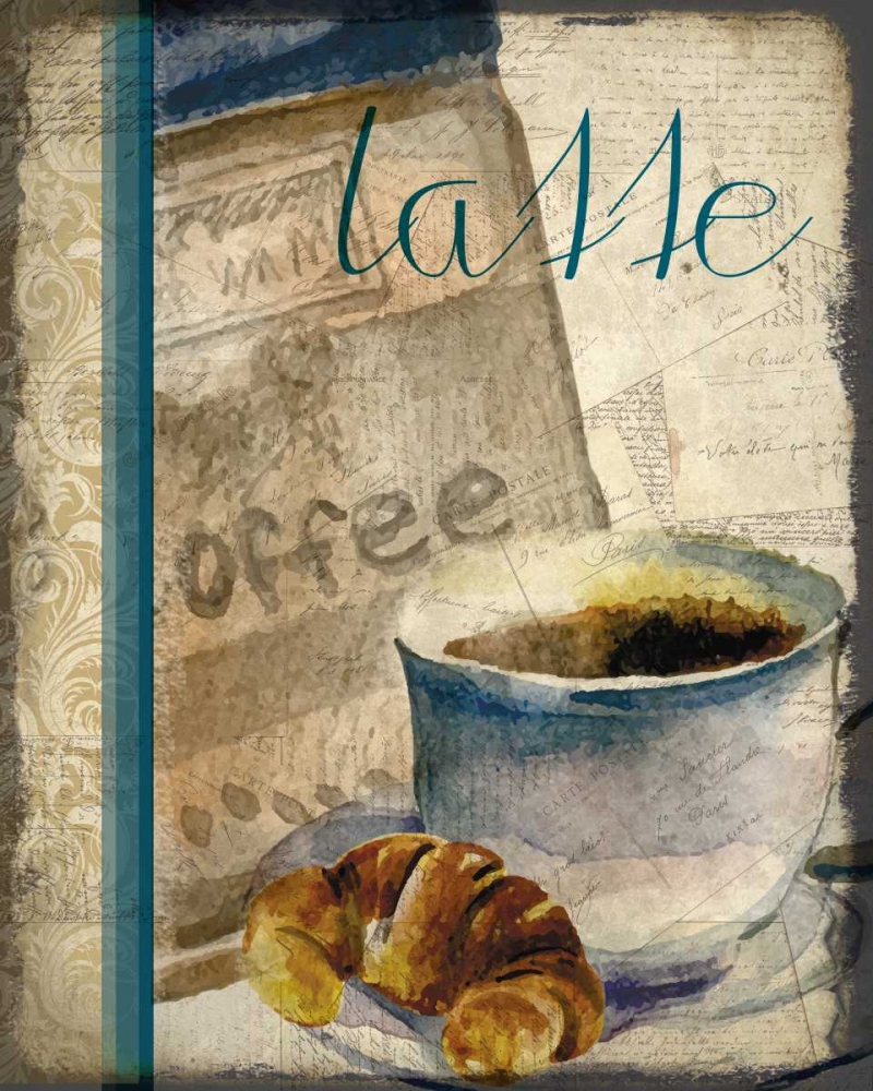 Cafe Latte 2 art print by Kimberly Allen for $57.95 CAD