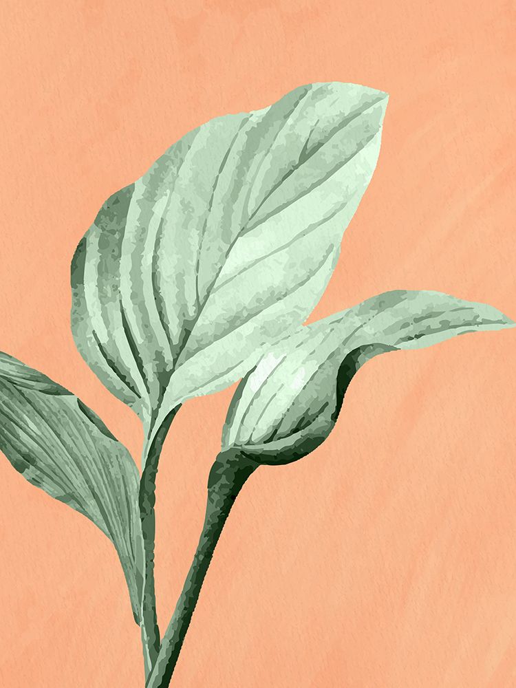 Palm On Orange 3 art print by Kimberly Allen for $57.95 CAD