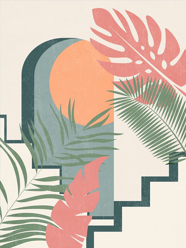 Up The Stairs art print by Kimberly Allen for $57.95 CAD