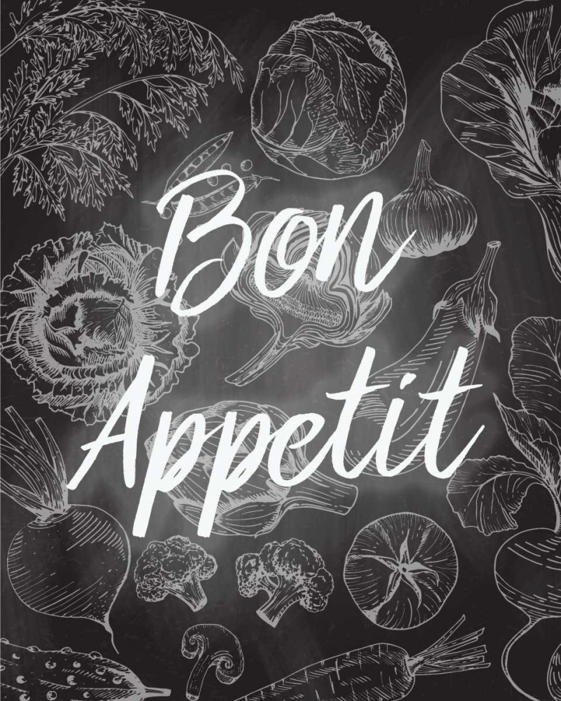 Chalkboard Kitchen 1 art print by Kimberly Allen for $57.95 CAD