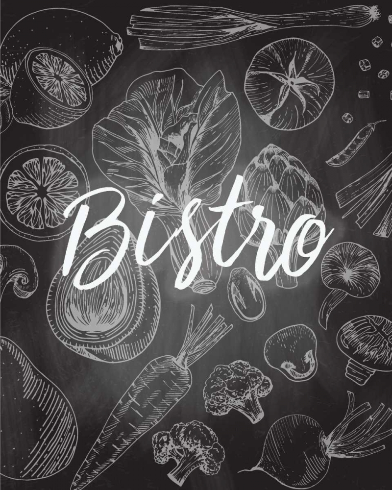 Chalkboard Kitchen 2 art print by Kimberly Allen for $57.95 CAD