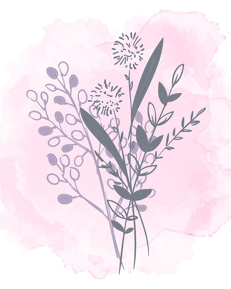 Florals 1 art print by Kimberly Allen for $57.95 CAD