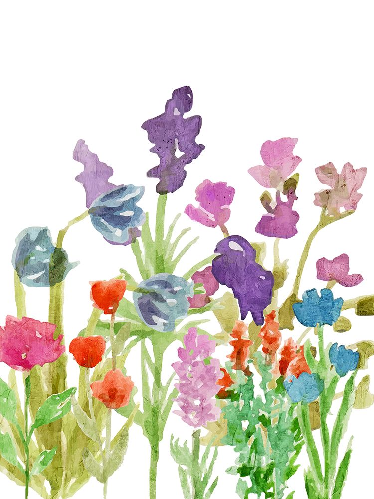 Wildflower Field 1 art print by Kimberly Allen for $57.95 CAD