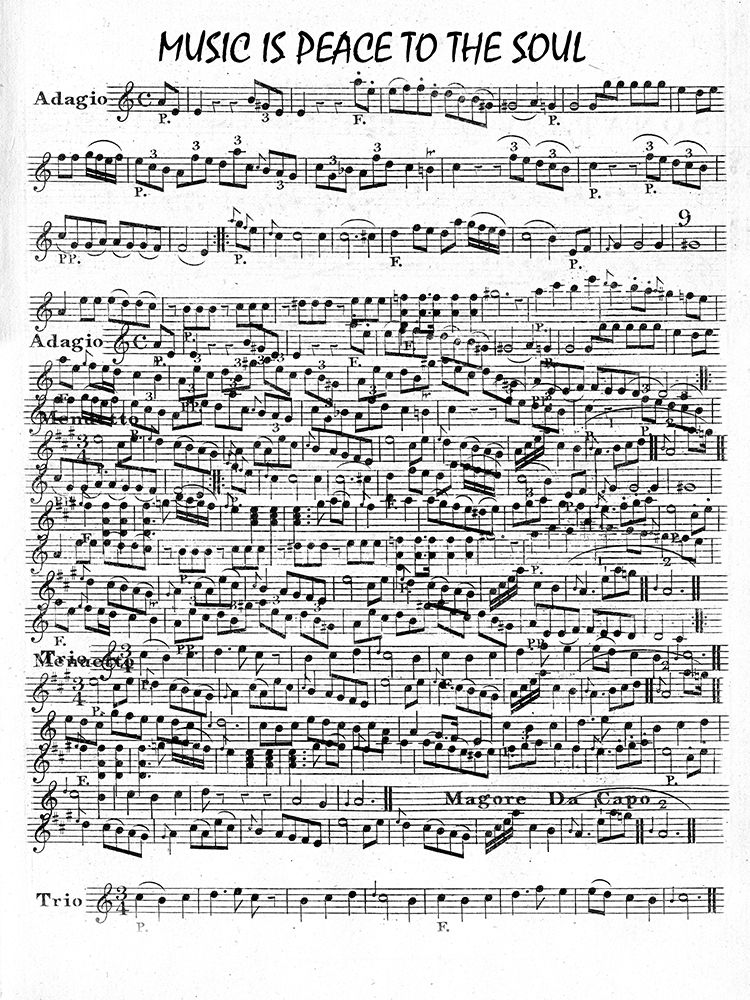 Music Is Peace art print by Kimberly Allen for $57.95 CAD