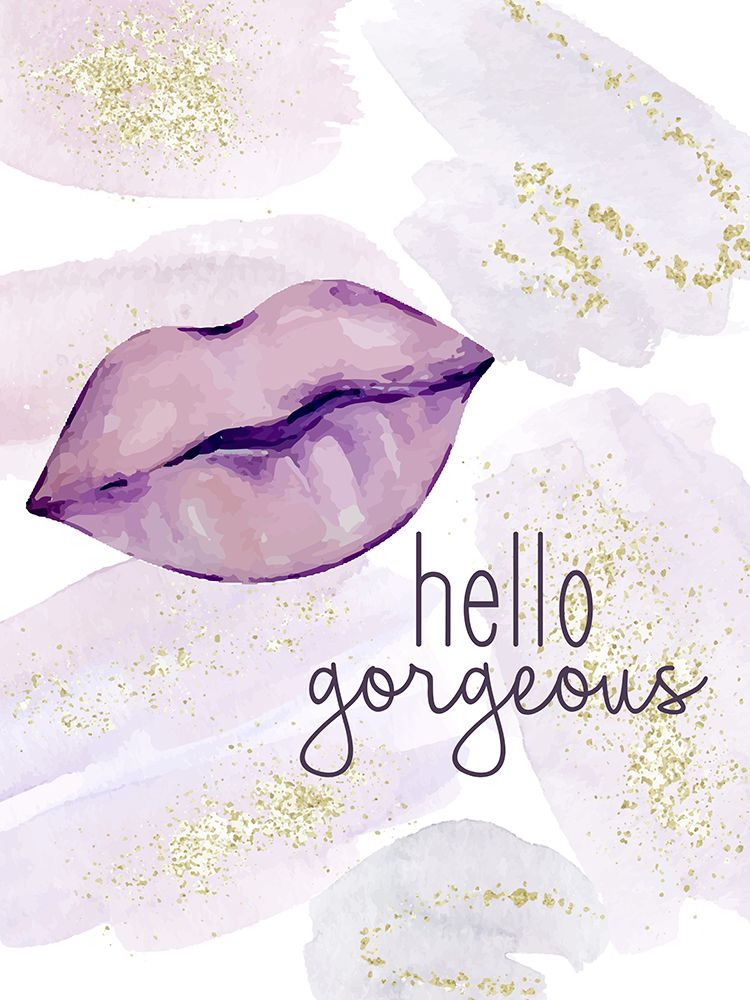 Purple Fashion 3 art print by Kimberly Allen for $57.95 CAD