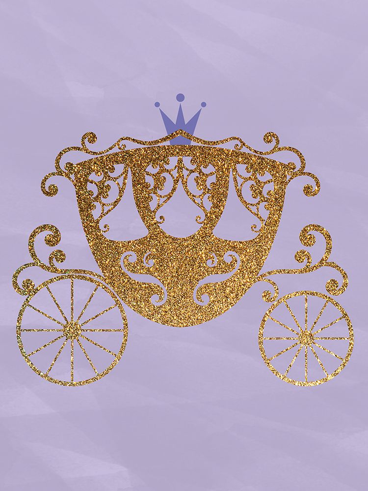 Purple Little Princess 3 art print by Kimberly Allen for $57.95 CAD