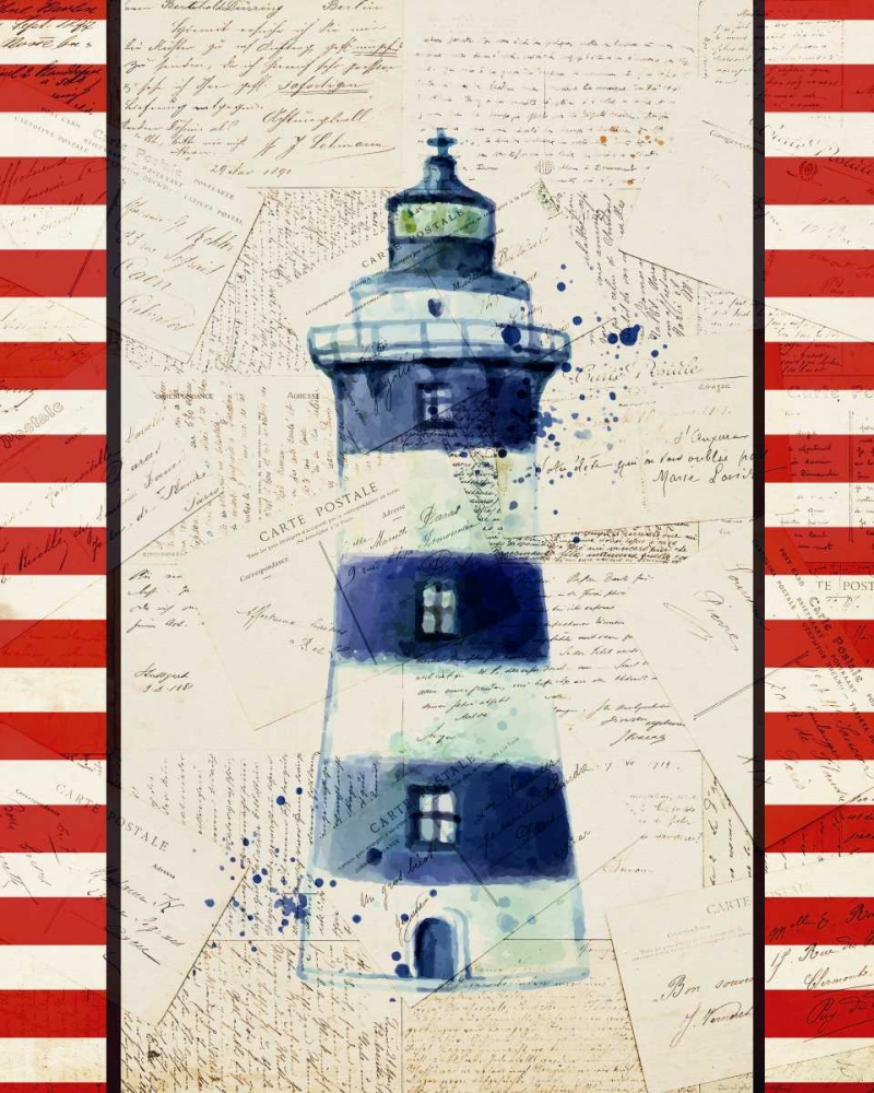Postcards from the Sea 1 art print by Kimberly Allen for $57.95 CAD