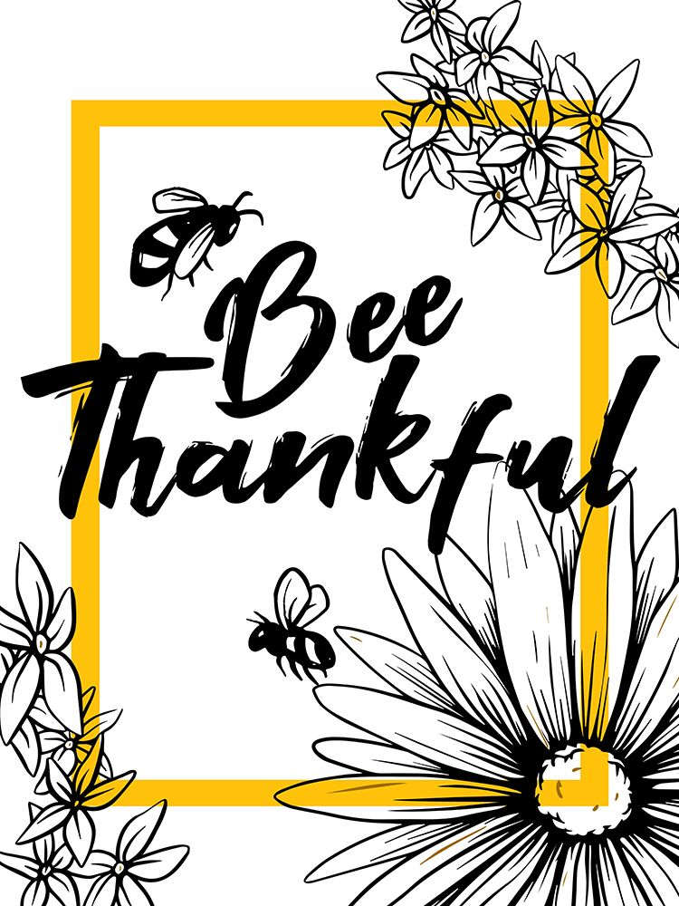Bee Poster 4 art print by Kimberly Allen for $57.95 CAD