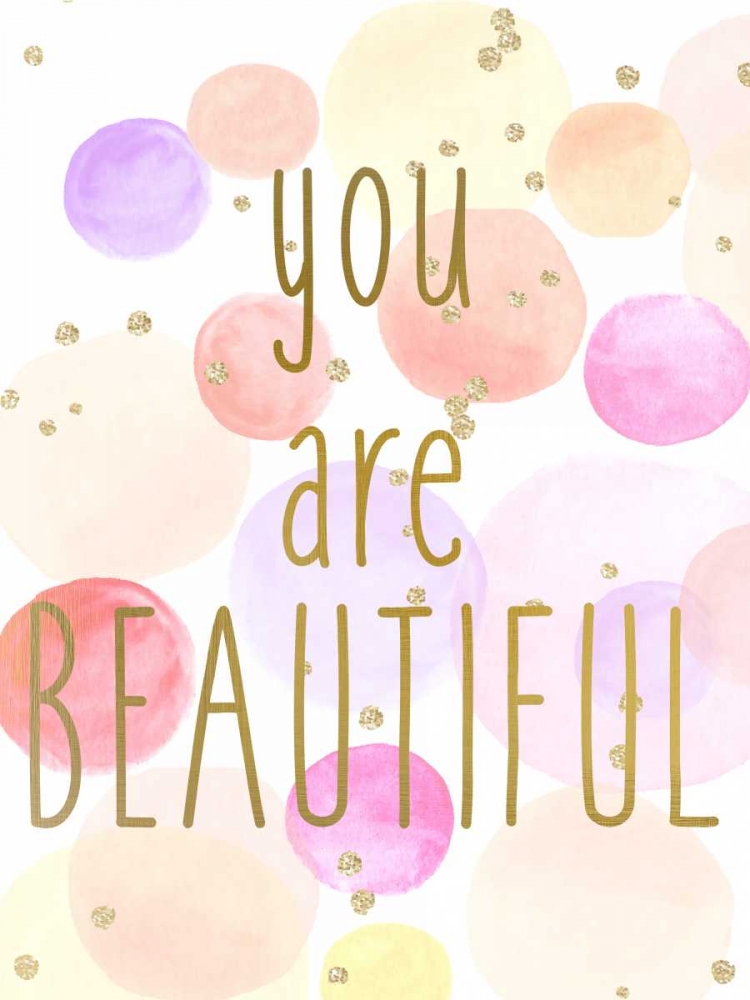 You Are Beautiful Color art print by Kimberly Allen for $57.95 CAD
