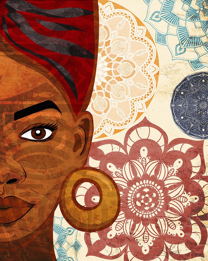 Mandala Woman 1 art print by Kimberly Allen for $57.95 CAD