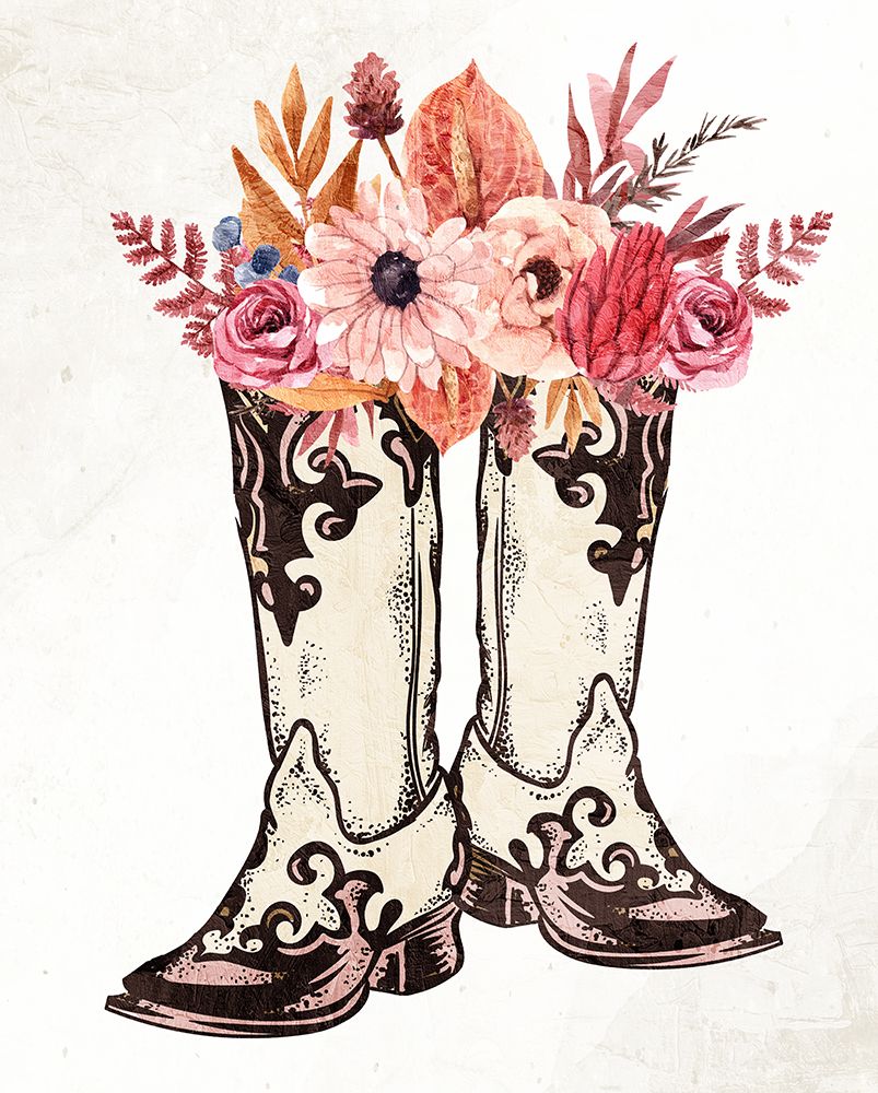 Dancing Boots art print by Kimberly Allen for $57.95 CAD