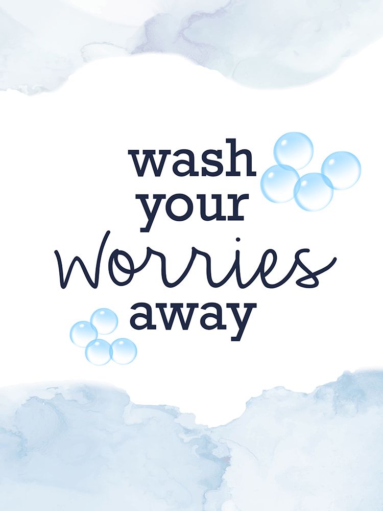 Wash Your Worries Away art print by Kimberly Allen for $57.95 CAD