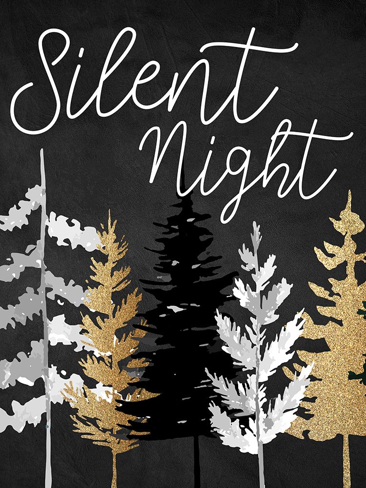Silent Night_Black And White art print by Kimberly Allen for $57.95 CAD