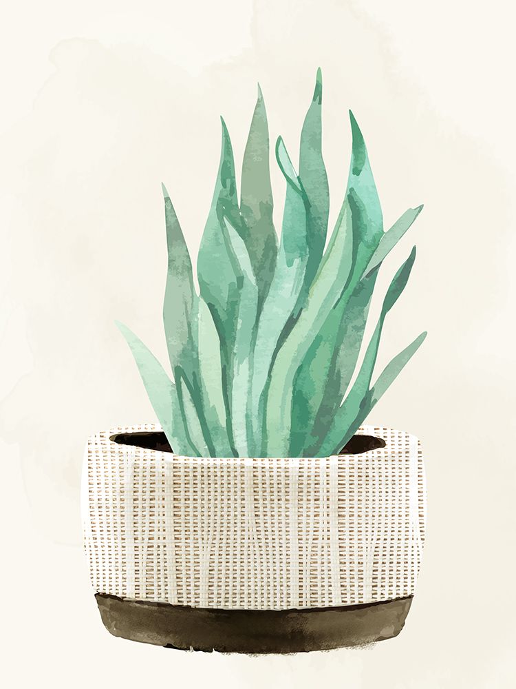 Textured Pots 1 art print by Kimberly Allen for $57.95 CAD