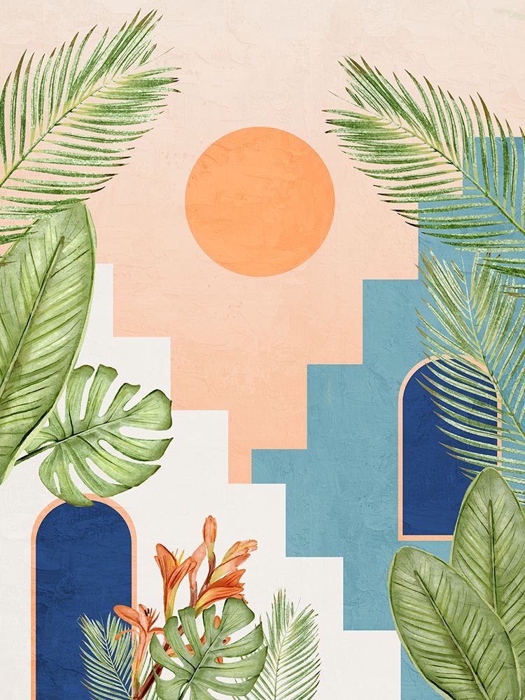 Palm City 1 art print by Kimberly Allen for $57.95 CAD