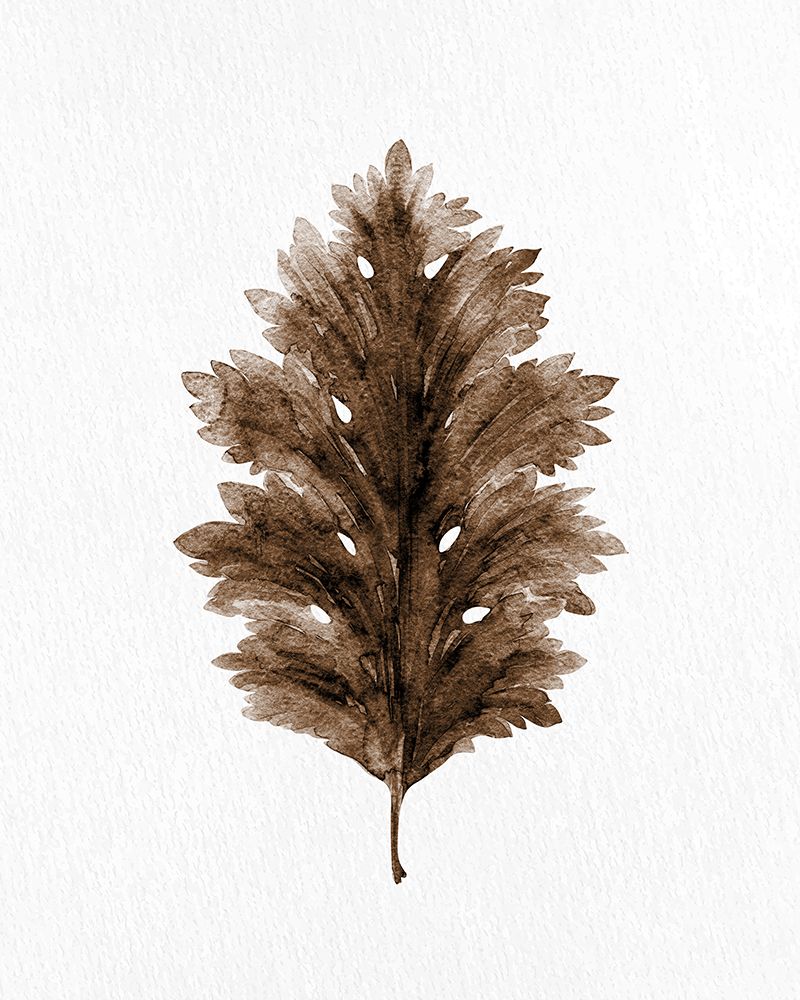 Acanthus Leaf Rust 1 art print by Kimberly Allen for $57.95 CAD
