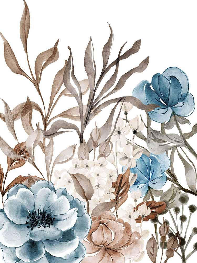 Fall Blooms 1 art print by Kimberly Allen for $57.95 CAD