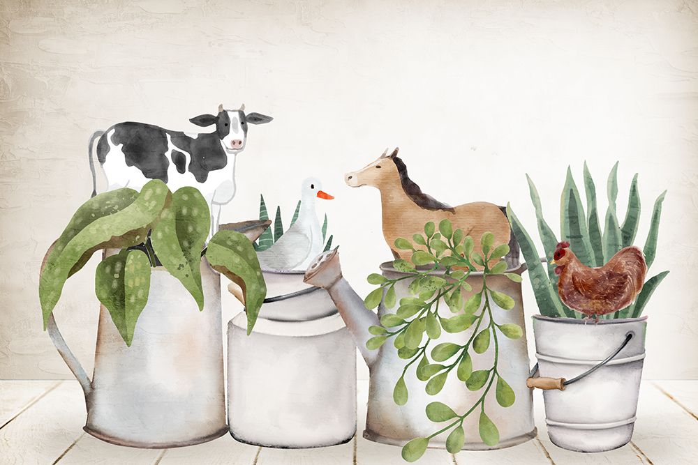 Tin Farm art print by Kimberly Allen for $57.95 CAD