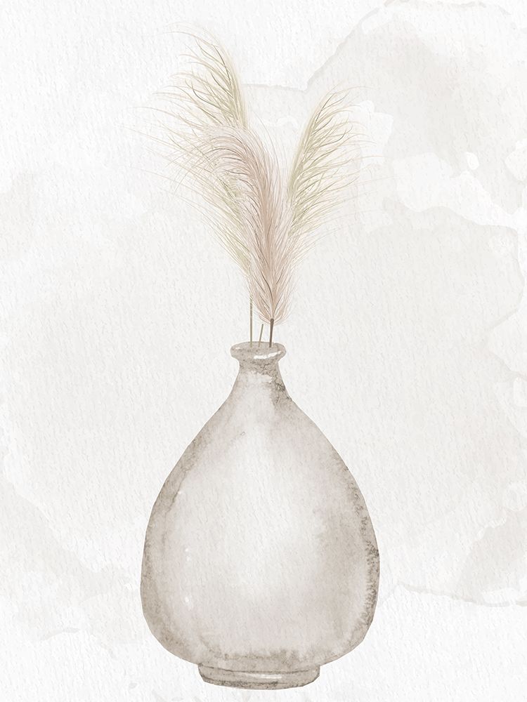 Dried Pampass Vase 1 art print by Kimberly Allen for $57.95 CAD