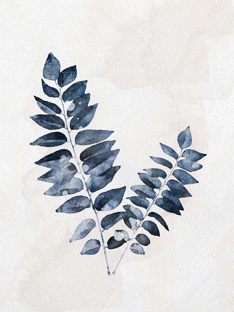 Pressed Blue 2 art print by Kimberly Allen for $57.95 CAD