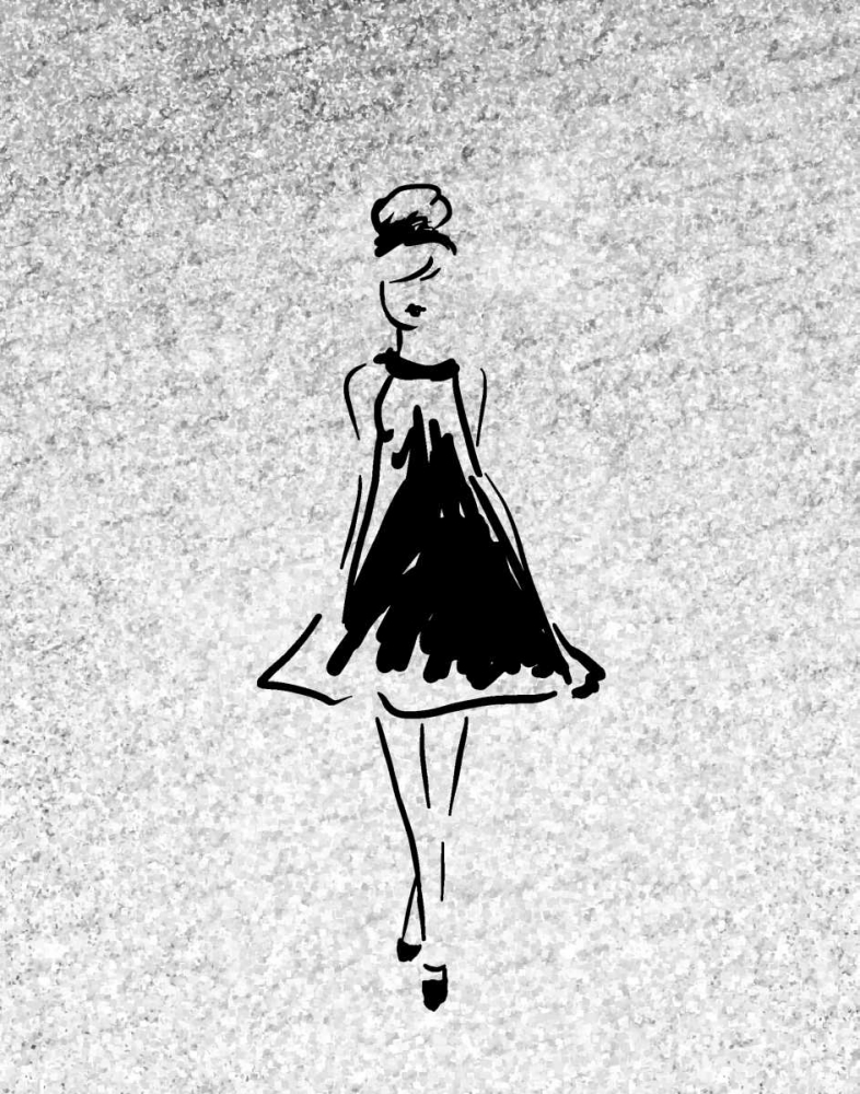 Glitter Fashion 1 art print by Kimberly Allen for $57.95 CAD
