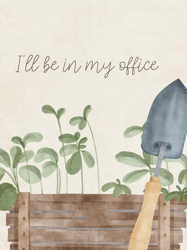 Ill Be In My Office art print by Kimberly Allen for $57.95 CAD